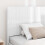 VidaXL vidaXL Headboard High Gloss White Engineered Wood 2