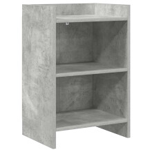 vidaXL Bedside Tables Concrete Grey 40 x 30 x 60 cm Engineered Wood