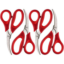 Kitchen Seafood Scissors for Crab Legs, 4 Pack Crab Leg Scissors Lobster Shell Cracker, Lobster Shrimp Crayfish Crawfish Scissors Fish Scissors, Seaf