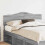VidaXL vidaXL Headboard Grey Sonoma Engineered wood 1