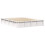 VidaXL vidaXL Bed Frame White 150 x 200 cm Solid Pine Wood 3