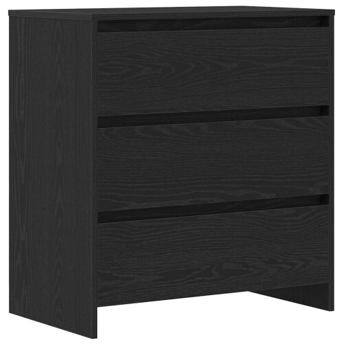 VidaXL vidaXL Sideboard 2 pcs Black 70 x 41 x 75 cm Engineered Wood 2