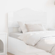 vidaXL Headboard Gloss White Engineered wood