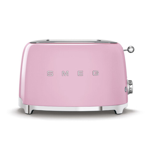 Smeg (Pink) Smeg TSF01 Retro 2 Slice Toaster