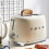 Smeg (Pink) Smeg TSF01 Retro 2 Slice Toaster 8