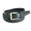 CTM Men's 32 mm Wide Basic Leather Dress Belt 1