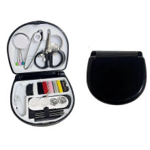 1pc Portable Needle And Thread Box Sewing Tool Plastic Emergency Repair Bag  Pins Storage