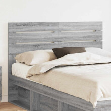 vidaXL Headboard Grey Sonoma Engineered wood