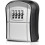 Anti-theft Metal Safe, Mini Wall Mounted Decorative Password Key Box Grey 1