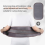 Rechargeable Heating Massage Belt Warm Compress Heating Belt Controller Red Light Heating Belt Warme 5