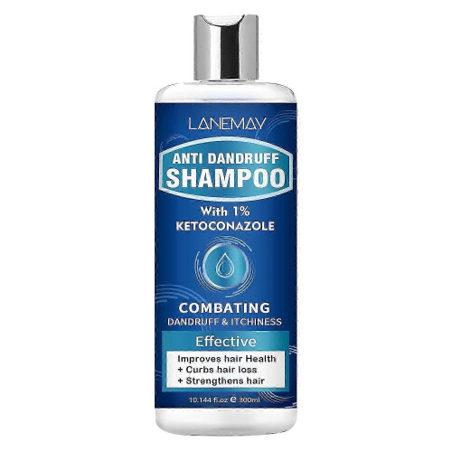 Anti-Dandruff Shampoo with 1% Ketoconazole, Fresh Scent,300ml