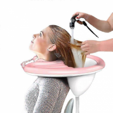 Hair Washing Tray Inflatable Shampoo Bowl Compatible with Pregnant Elderly Disabled Bedridden