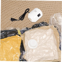 Electric Vacuum Pump for Compression Bags - Portable Air Sealer for Home Storage, Clothes Quilt Organizer