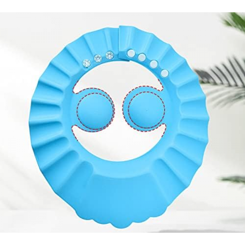 Shower Cap Bathing Cap | With Earshield Soft Adjustable Visor Hat Safe Shampoo Shower Bathing Protection Bath Cap For Elderly 1