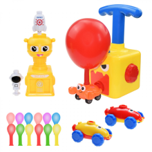 Ballongdriven startbil, set med luftdrivna ballongfordon