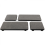 Kiselgur Badrumshandfat Vanity Brickor, Absorberande Kökstvålbricka för 1
