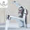 Rubinetto miscelatore per lavabo, rubinetto miscelatore per bagno, rubinetto miscelatore per acqua calda e fredda 5