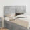 VidaXL vidaXL Headboard Concrete Grey Engineered wood 1