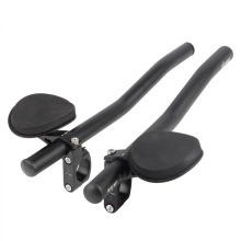 Aluminium svart triatlon terrengsykkel aerostyrestyre for landeveissykkel