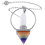 Healing Crystal Point 7 Chakra Pendulum Dowsing Reiki Quartz Stone Divination 1