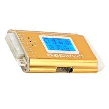 Digitaal LCD-scherm PC Computer Vermogen-Aluminiumlegering Goud