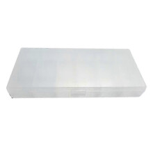 pp plastic frosted medicine box double roll 12 compartment pill box medicine box transparent jewelry storage box