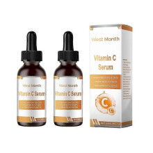 (2pcs) 1-3pcs Anti-Aging Face Serum, 30ml, Vitamin C & E, Improves Skin Elasticity, Reduces Fine Lines