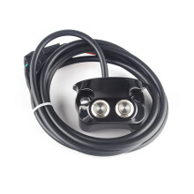 2 Button 3 Wire Controllers Air Ride Handle Bar for Dyna Street Glide Sportsters 883 AERO-A XL1200 V-Rod A