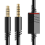 Astro A10/A40 kompatibel med spelheadset reservkabel för headset 1
