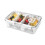 Snack Box Container Reusable Snackle Containers Outdoor Fruit Boxes Snack Plates Storage Container with Lid B 2