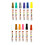Surfaces multiples marquant le stylo résistant à la-Rouge 2