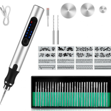 Profesionálne gravírovacie pero USB Customizer 30 bitov, nabíjateľné bezdrôtové gravírovacie pero, gravírovač