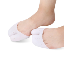 Kryté návleky na prsty, 3 páry tlmiacich gélových chráničov prstov, silikónové chrániče prstov s metatarzálnymi vypchávkami pre pohodln
