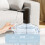 Smart water pump with LED display, 3-button setting function, USB rechargeable, foldable, for home and travel 3