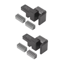 2set Nozzle Silicone Wiper Metal Wiping Stand for P2S Series Hotbed Mounted Scrubbers Nozzles Cleaning Tool