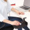 Jincomso Rotatable 360 Degree Fixed Mouse Pad, Mouse Tray Accessory, Wrist Guard Mouse Pad, Computer Hand Stretcher, Black 7