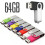 64 GB żółty dysk flash USB 1