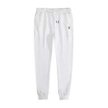 (XL, White Sweatpants) Men's Embroidered Polo Hoodie Set with Fleece Jacket and Cardigan