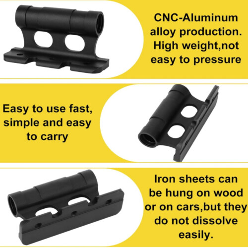 Bicycle front fork quick release fixed luggage rack car SUV modified parking rack riding supplies storage rack 1