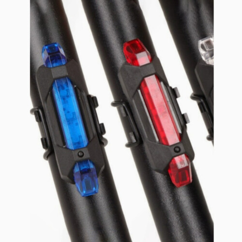 usb charging bicycle warning tail light bicycle tail light mountain bike warning light outdoor riding LED light 1