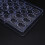 2X Diy Pastry Tools Polycarbonate Chocolate Molds and Chocolate Making Supplies Candy Cake Baking Mould 7