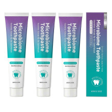 3pcs/set Microbiome Toothpaste, Mint Flavor Gum Toothpaste, Fights Plaque, Gums & Enamel Repair, Sensitive Teeth Protection