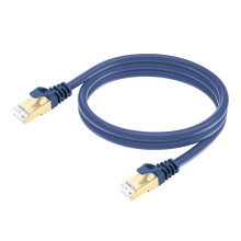 Plochý ethernetový kabel Cat8, síťový kabel RJ45 - 1 m