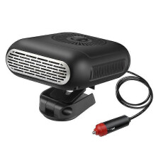 (A) Car Heater Demister Defogger Universal Electric Car Heater Fan - Angle Adjustment