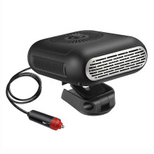 (B) Car Heater Demister Defogger Universal Electric Car Heater Fan - Angle Adjustment