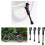 Single hole tube support bicycle stroller single support 12-26 inch folding side bracket single hole partial support + tools 2
