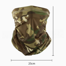Écharpe d'été en soie glacée, manchons de camouflage, foulard magique multifonctionnel pour le cyclisme en extérieur, pour hommes et fe