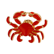 Marine Life thema legering krab kreeft broche elegante borst-1
