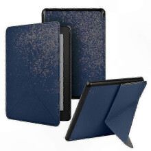 (dark blue) 7" Kindle Paperwhite 12th Gen 2024 Slim Fit Flip Stand Cover Case