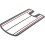 Golf Putting Mirror Alignment Training Aid Golf Putting Training Putters Alignment Mirror1pcsredblack 2